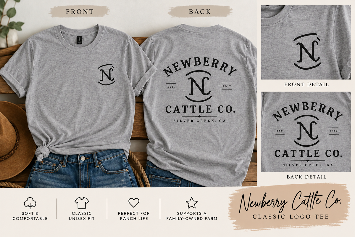 Newberry Cattle Co. Classic Logo Tee
