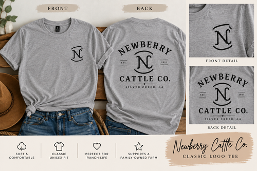 Newberry Cattle Co. Classic Logo Tee