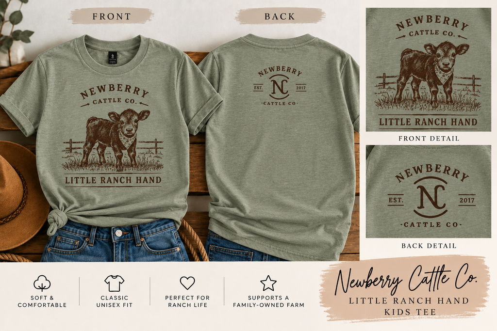 Little Ranch Hand Kids Tee