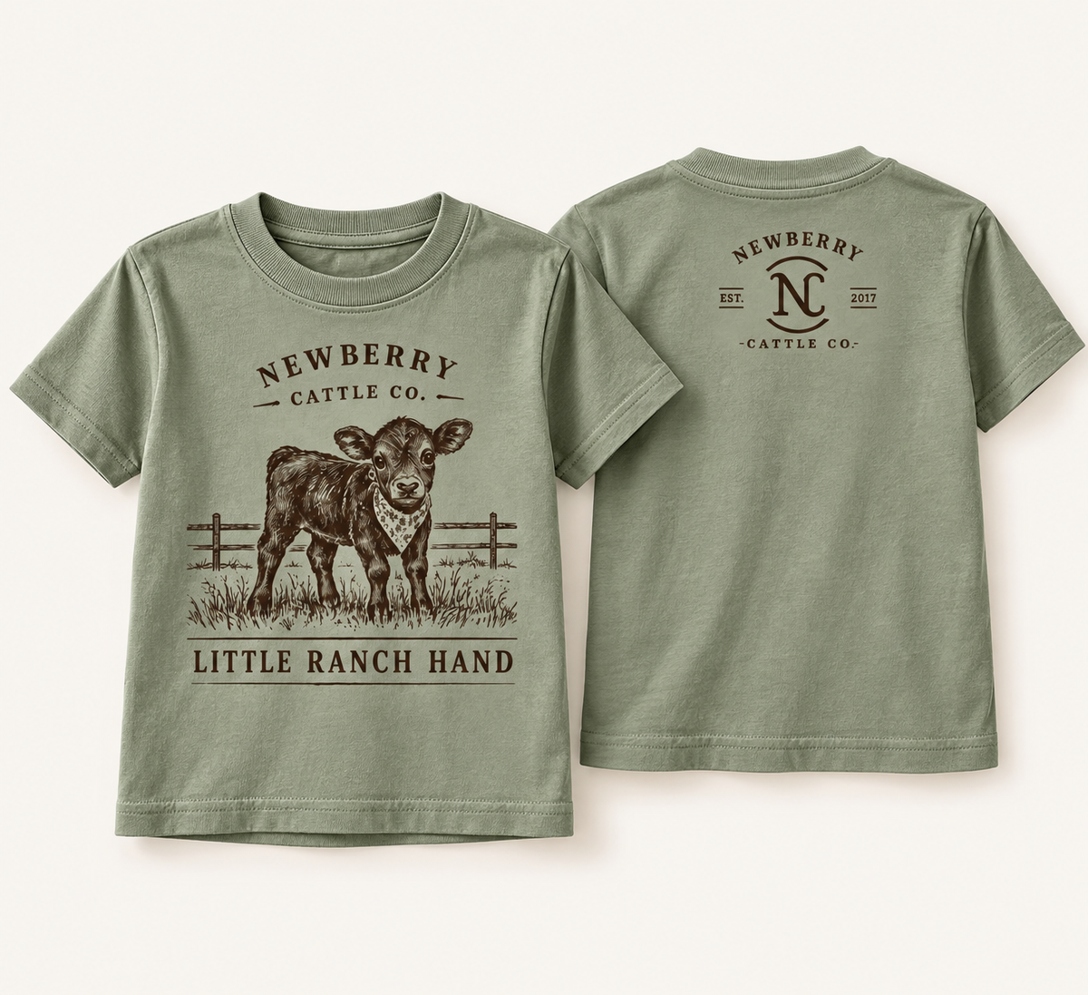 Little Ranch Hand Kids Tee
